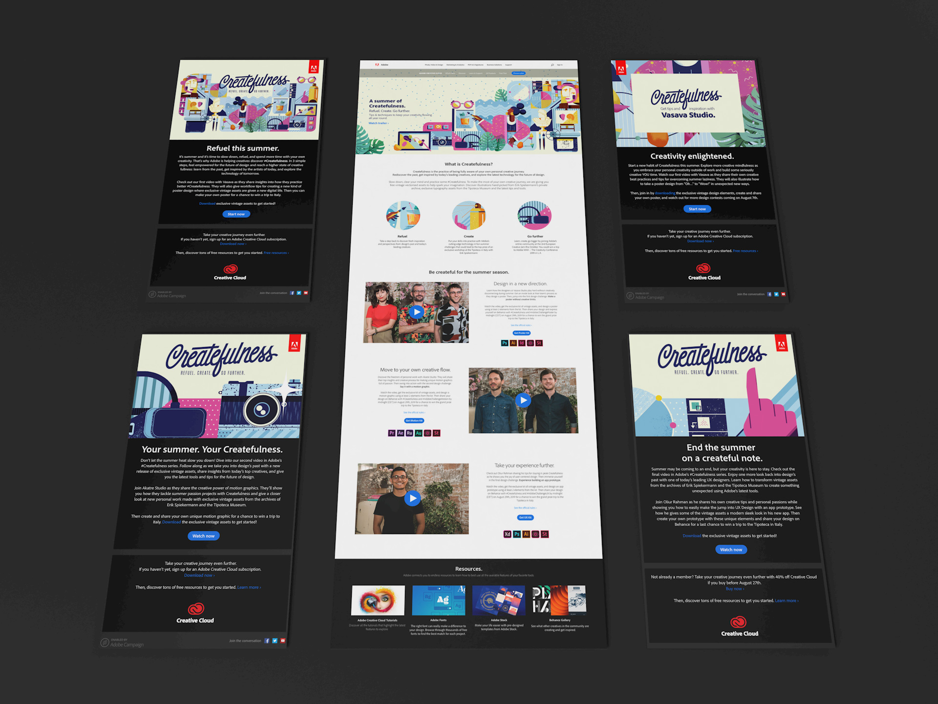 i-landing-mails-createfulness-dr-digital-agency